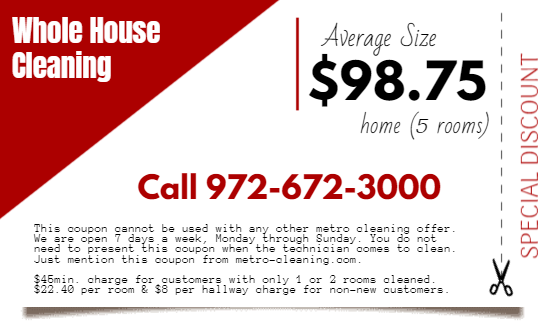 Cleaning Coupon for New Customer Cleaning Coupon for New Customer