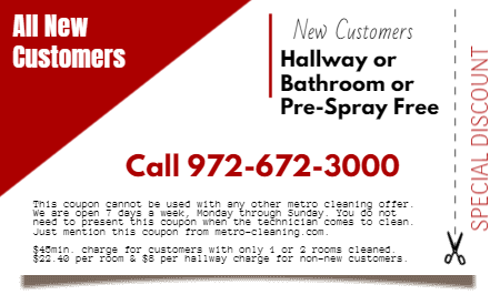 Cleaning Coupon for New Customers in Lewisville Cleaning Coupon for New Customers in Lewisville